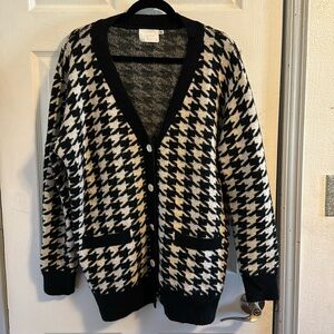 Black & White Cardigan